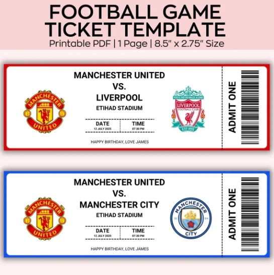 sport event ticket